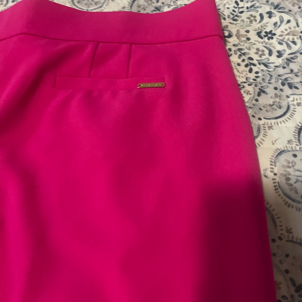 Anne Klein Vibrant Pink Women's Pants - Picture 6 of 7